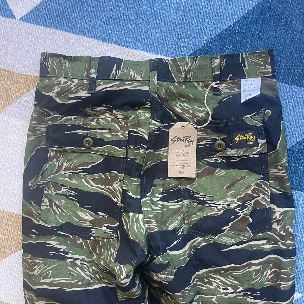 Stan Ray Taper Fatigue (Green Tigerstripe Ripstop) 32R